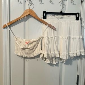 Showpo two piece skirt set. Worn once. Size 4.